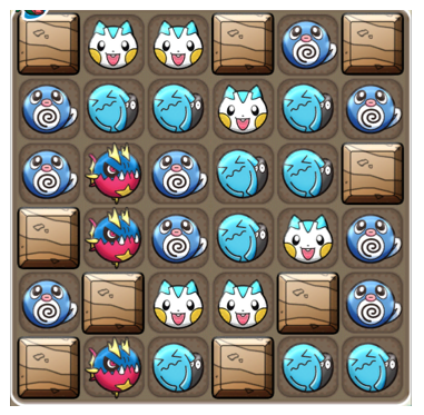 ポケとる ニョロモの解法およびsランクで攻略 ぴかぴか日誌 ポケとるなど 攻略