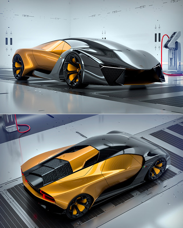 Lamborghini Belador is All-Electric, Complete with Autonomous Self