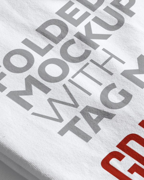 Download Free Folded T-Shirt Mockup PSD | Freebies | Graphic Design ...