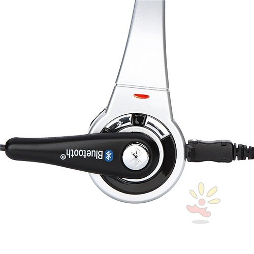 Everydaysource Compatible With SONY PS3/PS3 Slim Wireless Bluetooth Headset , Silver