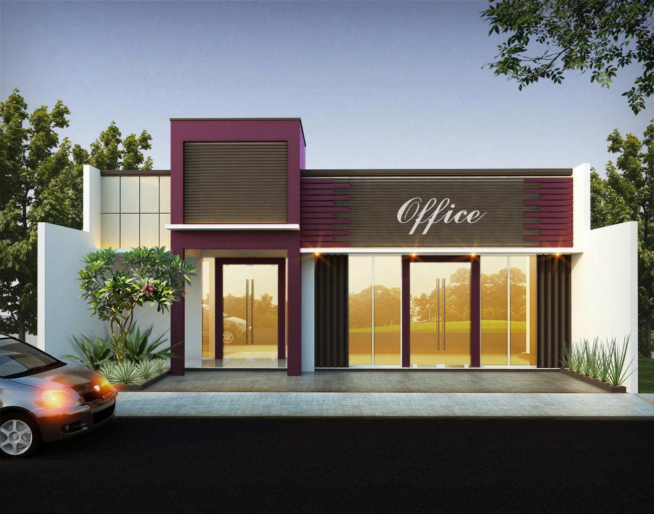 Contoh Ruko 1 Lantai Modern Creo House Contoh Ruko 1 Lantai Modern Creo House