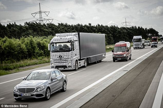 The UK government will allow the first trials of computer-controlled cars to start in January 2015, as part of a move to update the law to allow driverless cars. Ministers have previously admitted that the current Highway Code and rules of the road are inadequate for the new generation of vehicles (press image shown)