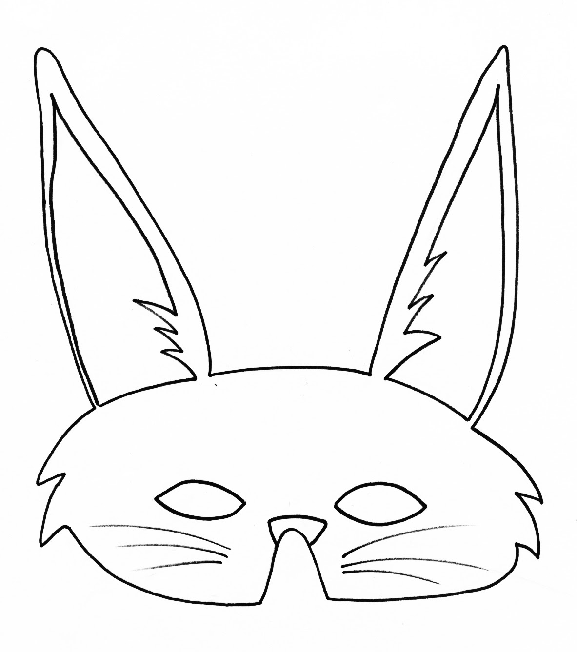 masque renard masque lapin