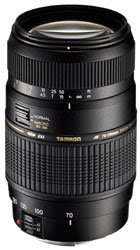 Tamron AF70-300mm F/4-5.6 Di LD Macro Lens with hood for Nikon-D DSLR Cameras
