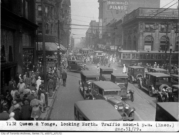 toronto traffic jam