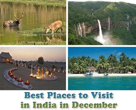 mesmerizing places  visit  india  december