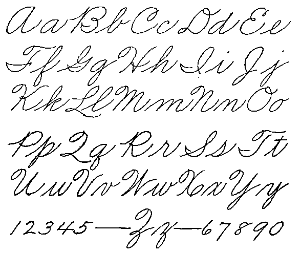 capitalized cursive letters. Here#39;s the Zaner-Bloser