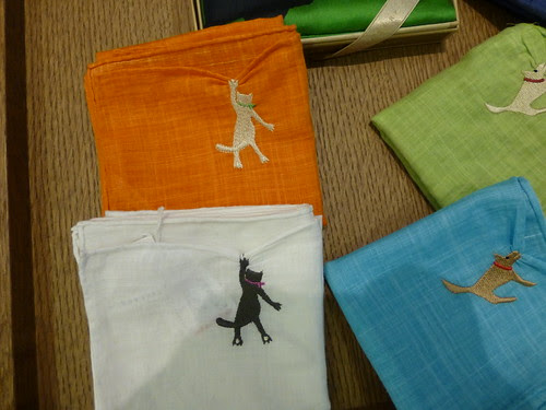 CUTE scarf/hanky in Kinokunyia NYC