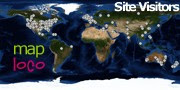 Locations of Site Visitors