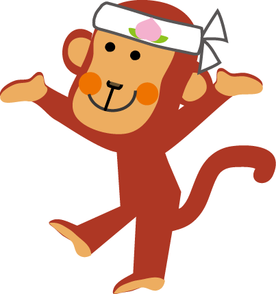 桃太郎 犬 キジ 猿のイラスト カット 挿絵 無料イラスト