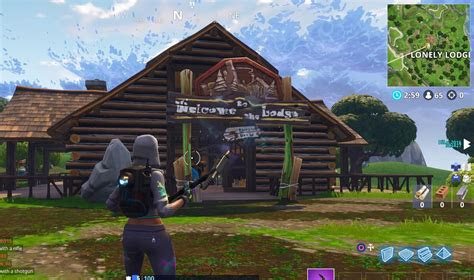 lonely lodge  time warp fortnite insider