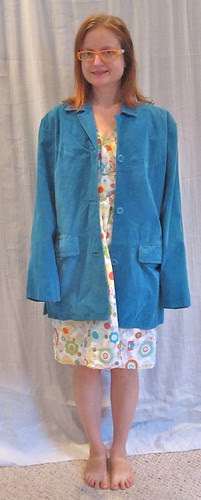 Thrift Store Suede Jacket