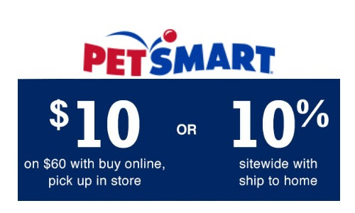 PetSmart Deals | Save 10% Online or $10 off $60 :: Southern ...