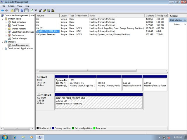 Disk management