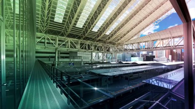 N2 Blog アニメの風景に大阪駅やなんば駅前がでても気づかない件