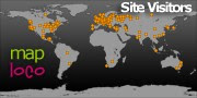 Locations of Site Visitors