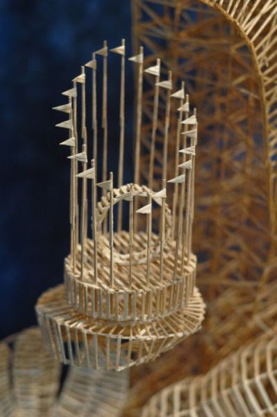 35 Years to Build a Toothpick Sculpture