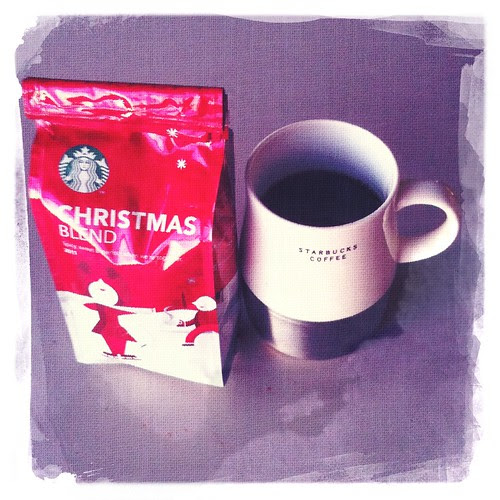 x-mas + starbucks coffee