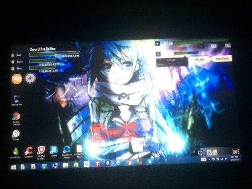 Rainmeter On My Laptop Anime Amino