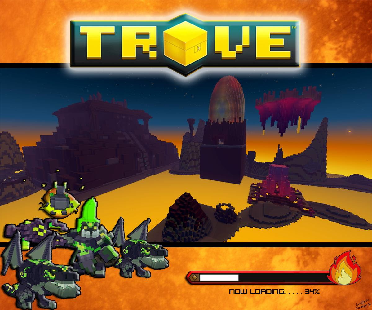 Igneous Islands Loading Screen Art By Nervash24 Trovesaurus