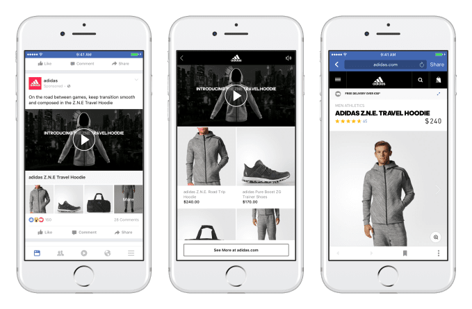 Facebook collection Adidas