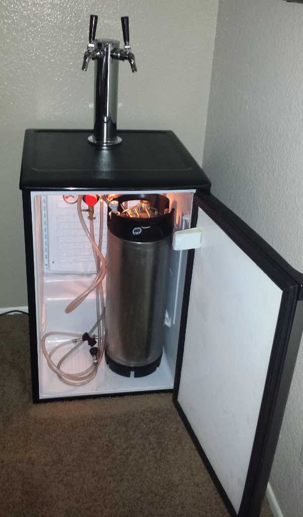 Build your very own Kegerator from a Danby DAR125SLDD Refrigerator.