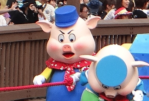 三匹の子ぶたの見分け方 ディズニー裏話 雑学 トリビアが2 000話以上 ディズニーブログ じゃみログ