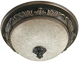 Hunter 83003 Aventine Bathroom Fan with Light and Nightlight, Aged Bronze