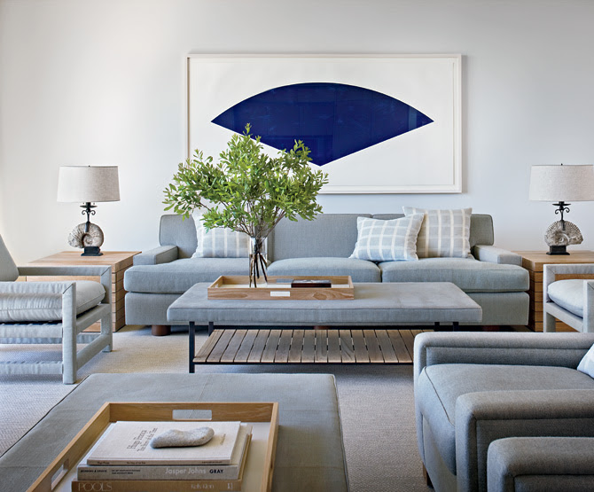 Calm and Simple Beach House Interior Design by Frederick Stelle - DigsDigs