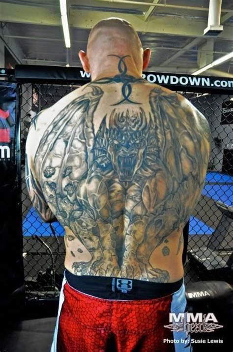 mma fighter    tattoos mma
