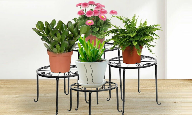 Outdoor Plant Stand Walmart Plant Stands– Set Of 3 Indoor Or Outdoor
Plant Display By Pure Garden