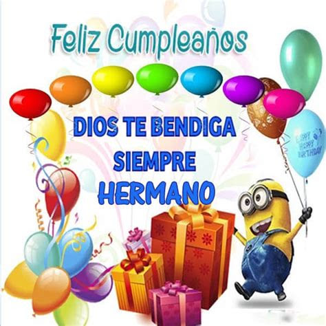 Frases Feliz Cumpleaños Para Un Hermano