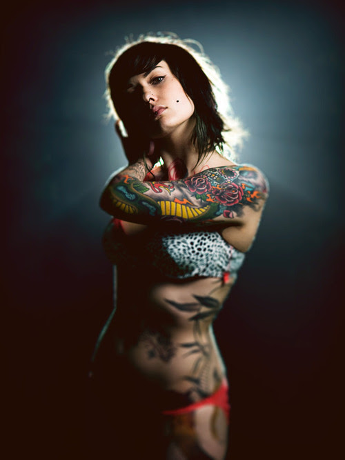 tattoed girl