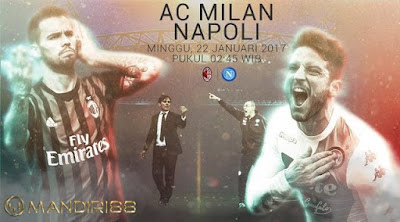  Prediksi AC Milan Vs Napoli Serie A , Liga Italia
