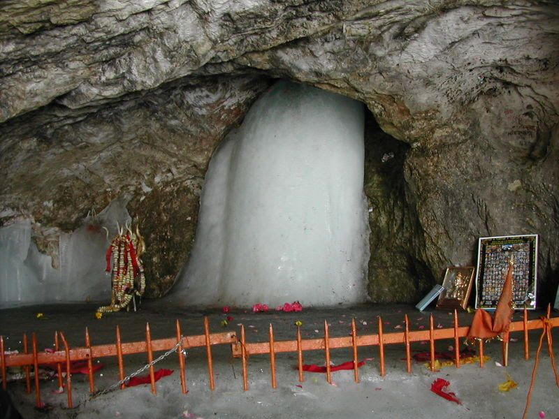 Amarnath Shiva Lingam Melts