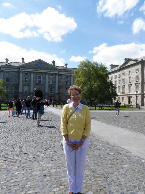 Lin in Trinity College, Dublin