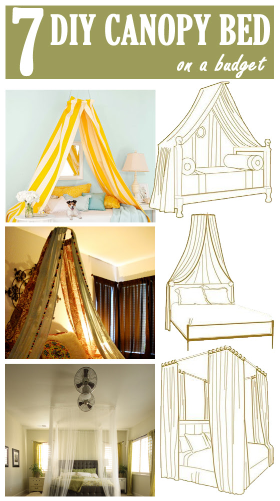 7 DIY Canopy Beds
