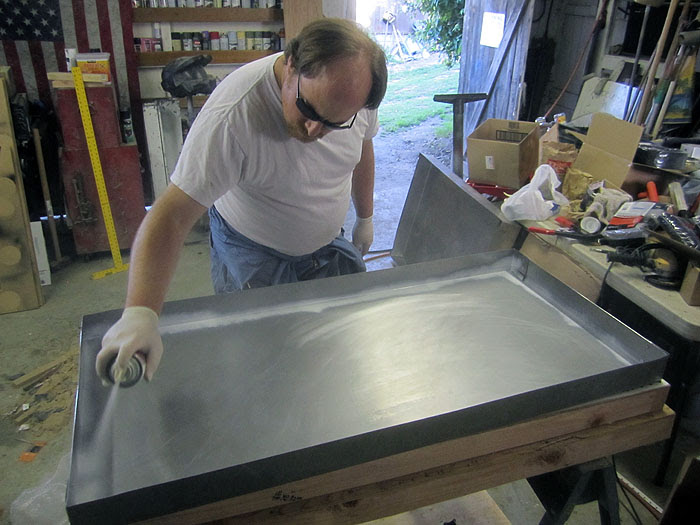 Forming oven painting