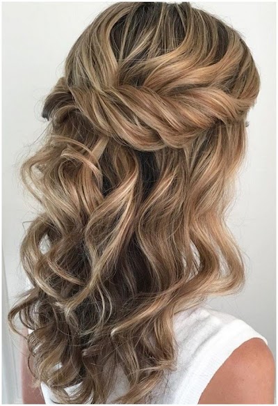 Half Up Hairstyles For Wedding