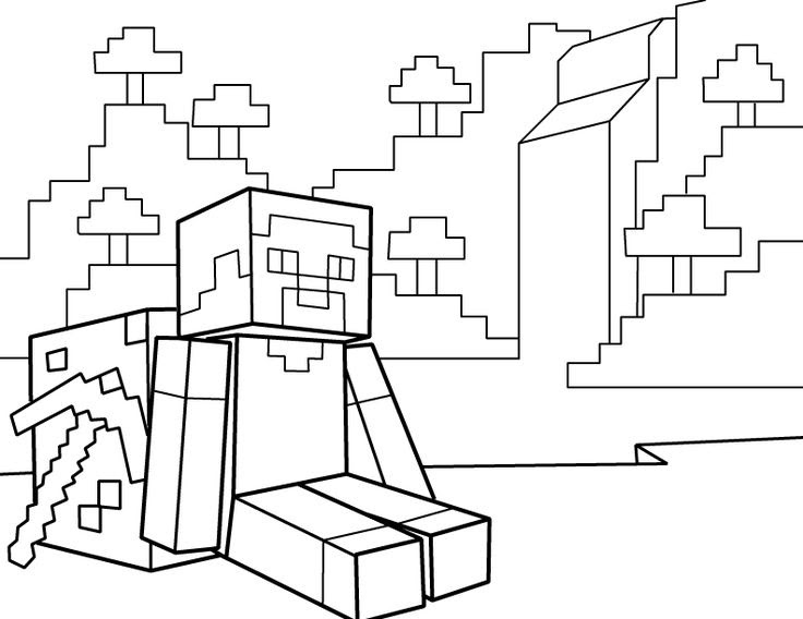 Download Minecraft Coloring Pages Stampy at GetColorings.com | Free printable colorings pages to print ...