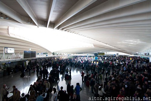 Huelga de controladores - Puente de la Constitución