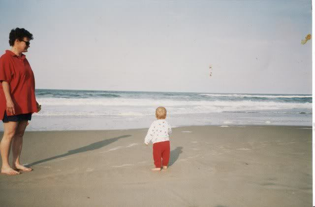 Mom and James at Nags Head