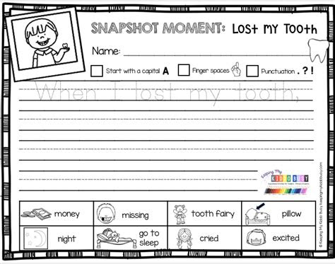  narrative writing activities for kindergarten nancy dobbins