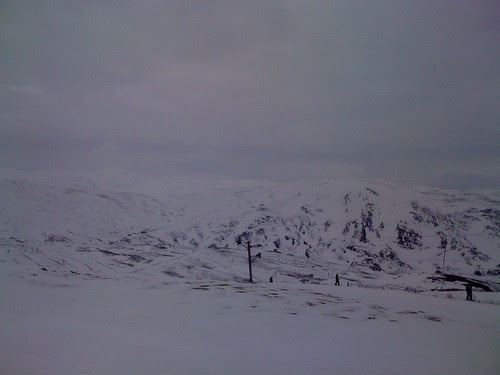 A snowy Glenshee with all lifts open!