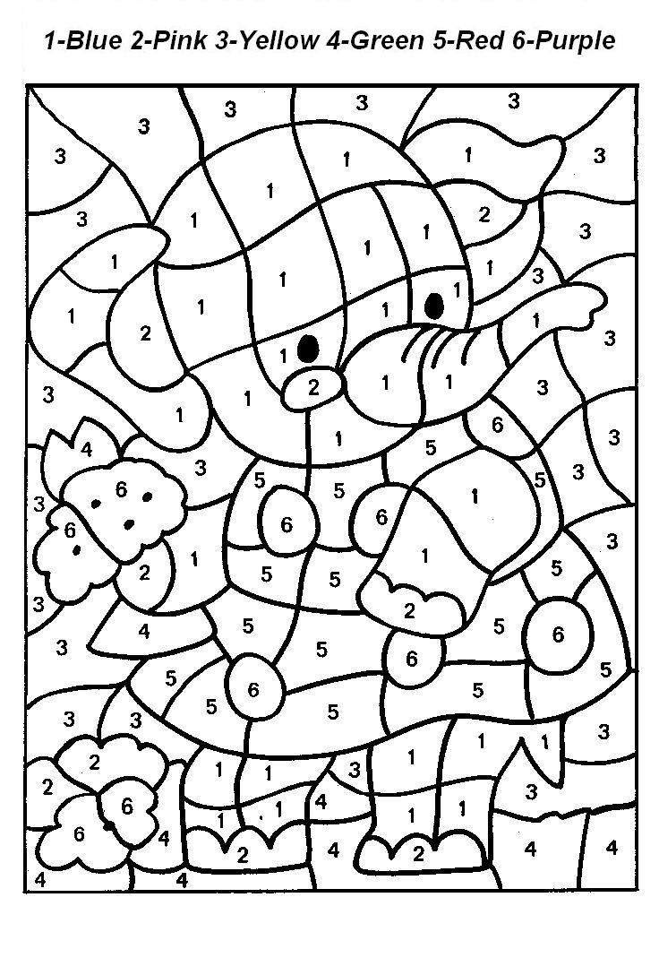 Coloring Pages for Adults Color by Number