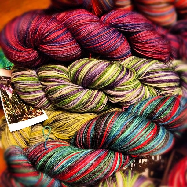 So much to do before sat's trunk show!  #yarn #destinationyarn #handdyed