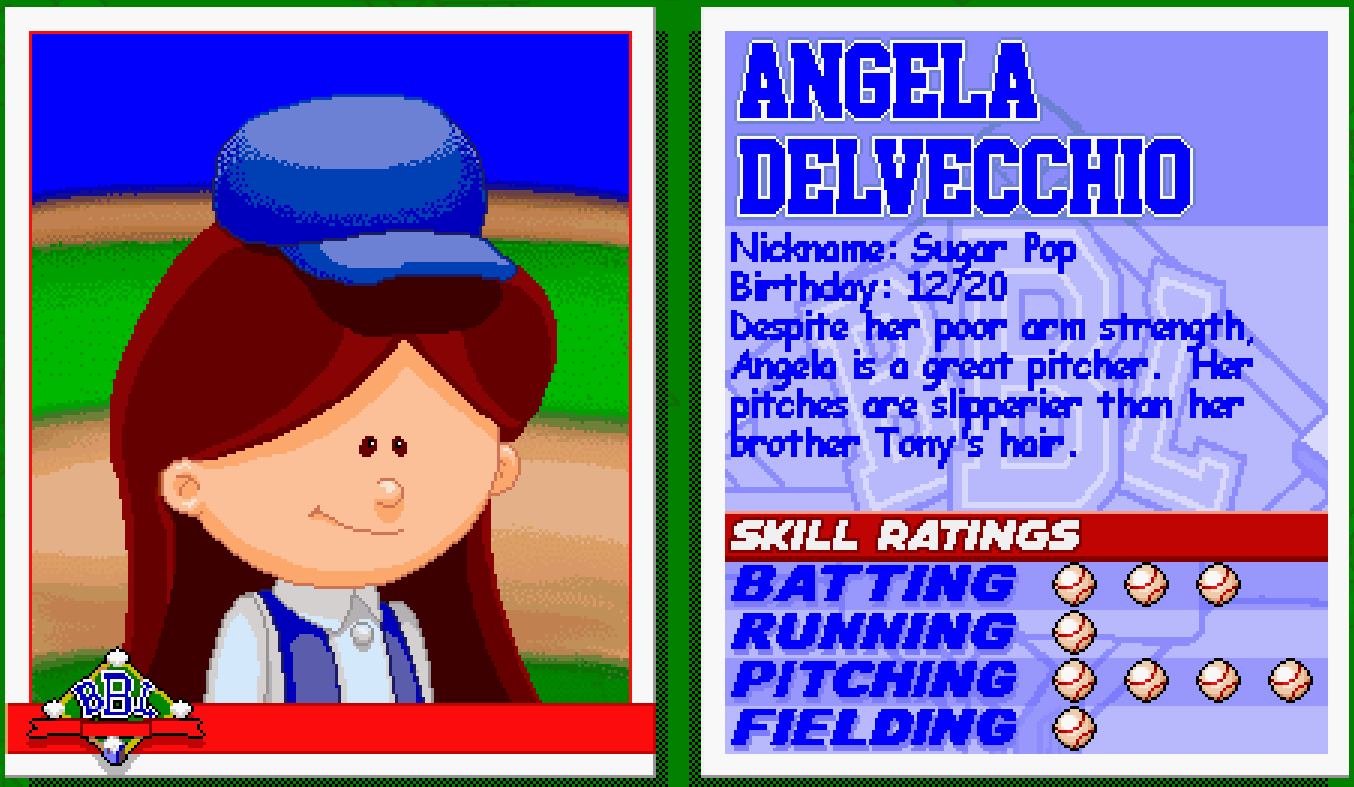 1997 AI PLAYS BACKYARD BASEBALL GAME POSTPONED OFFLINE