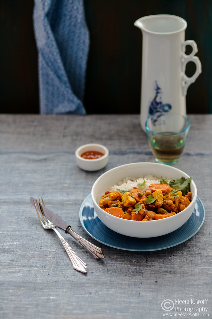 Sambar Spice Vegetable Curry 2 by Meeta K. Wolff