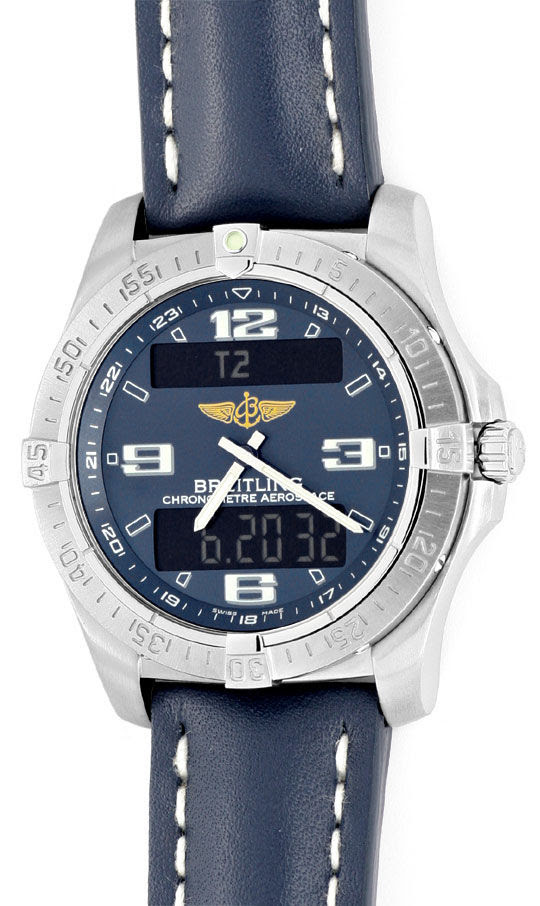Originalfoto BREITLING AEROSPACE TITAN CHRONOGRAPH
