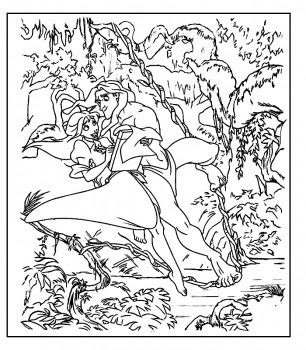 Download Jungle Coloring Pages (9) - Coloring Kids